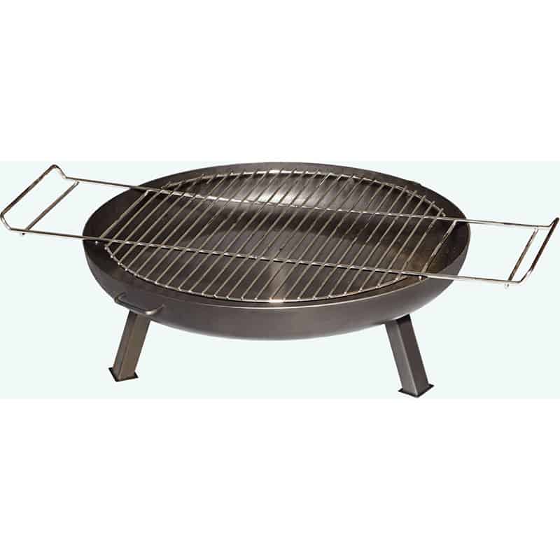 Brasero diamètre 60 centimètres / Fonction barbecue avec grille