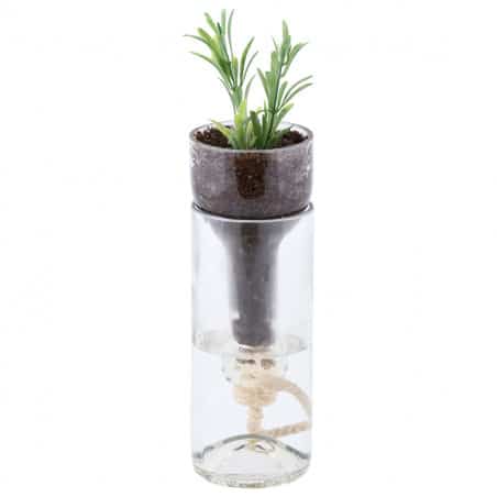 Vase avec système d'arrosage intégré