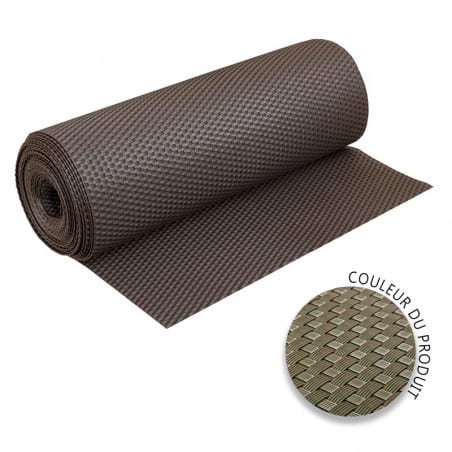 Brise vue en polyrotin tressé 1 x 3m vert