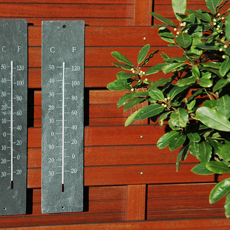 Thermomètre de jardin solaire