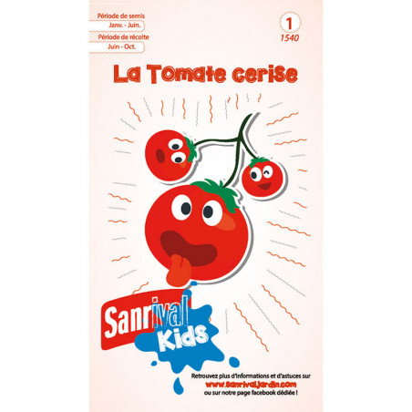 Graines Tomates Cerises pour Enfants