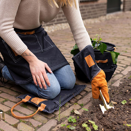 Tablier à outils de jardinage homme et femme en jean Esschert Design