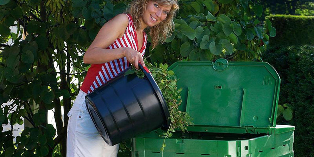 Grand choix de composteur, bac à compost et bio seau