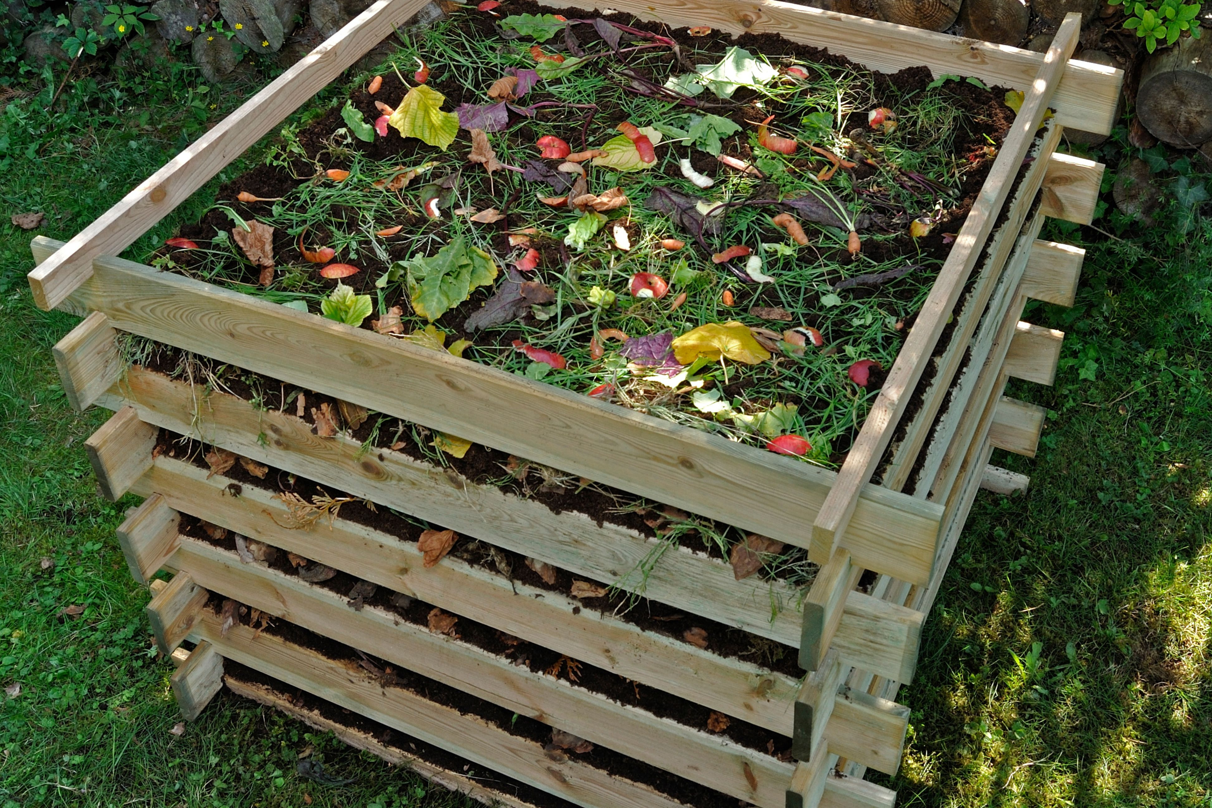 Acheter un composteur de jardin pas cher - Green Attitude - PRÊT A JARDINER
