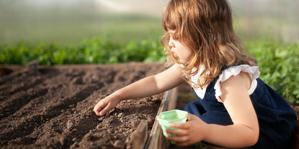 Carre potager enfant & kit de jardinage : Comment leur apprendre à planter leurs premiers légumes ?